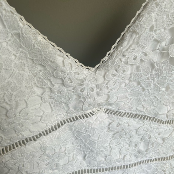 Abercrombie & Fitch White floral dress - Picture 4 of 5